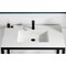 Anzzi 36 in. Console Sink in Matte Black with Glossy White Counter Top CS-FGC005-MB - alternate 7